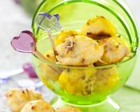 De délicieuses chouquettes salées, à l'agneau et à l'emmental. Une recette proposée par le Chef Paul Blouet.