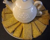 Petits biscuits croustillants aphrodisiaques et diététiques à base de maca, de gingembre et de son de blé