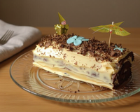 Bûche de Noël au mascarpone