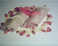 Cannelonnis de perche, huile vierge