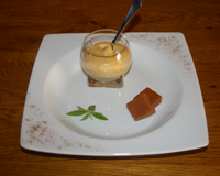 Mousse légère au caramel