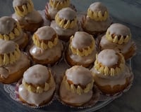 Religieuse rhum vanille