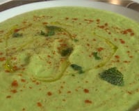Gaspacho de courgettes