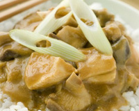 Suprême de chapon aux morilles