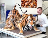 Nouvel an chinois 2022 : Amaury Guichon met à l'honneur l'année du tigre