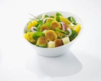 Salade d'agrumes à la polenta