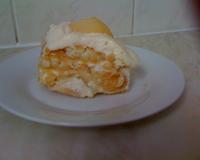 Tiramisu aux poires parfume a la vanille et au sirop de poires.
