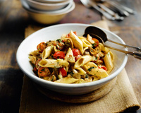 Pâtes aux champignons