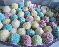 Boule de coco noisettes