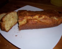 Cake au crabe et à la ciboulette