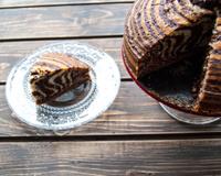 Gâteau zebra traditionnel