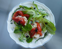 Une entrée qui vous apporte le soleil dans votre assiette.