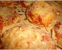 Petites pizzas au ketchup