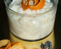 Riz au lait aux zestes d'orange