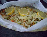 Papillote de poisson