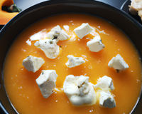 Velouté de potiron à la feta