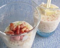 Crème à la Fourme d'Ambert AOP et aux perles de tapioca