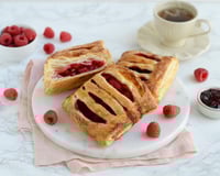 Feuilletés à la framboise