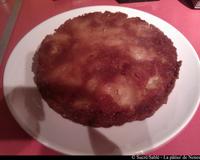 Gâteau renversé aux pommes caramélisées