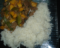 Tajine de veau aux pêches