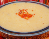 Crème indienne à la mangue