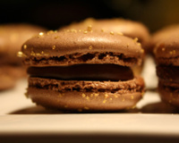 Macarons chocolat traditionnels
