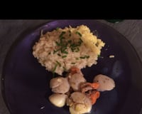 Risotto aux noix de Saint-Jacques