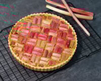 La tarte à la rhubarbe de grand-mère