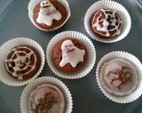 Cupcakes spider d'Halloween