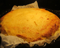 Tarte au potiron, amande et lait de coco