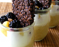 Le millet est riche en vitamine A et contient de nombreux minéraux, il est recommandé aux enfants et aux personnes âgées pour ses nombreuses propriétés. Ce "dessert"…