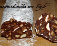 Saucisson au chocolat inratable