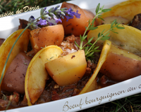 Bœuf bourguignon au cidre
