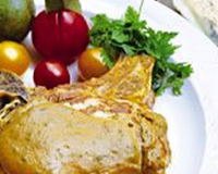 Côtes de porc Belles Comtoises au Bleu de gex Haut Jura