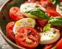 On a trouvé notre nouvelle salade de tomates préférée pour l’été à faire avec du thon en boite et des câpres