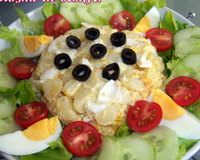 Une salade fraîche et riche en légumes pour accompagner les grillades de viande et poisson !