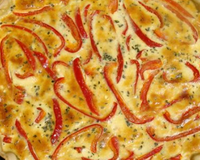 Quiche Poivron-Lardon