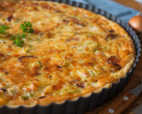 Quiche ratatouille comté : la recette saine et facile prête en 10 minutes chrono