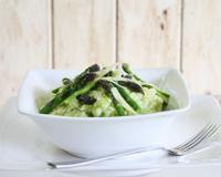 Une petite recette de risotto bien de saison avec l'asperge en star ! L'occasion pour moi de vous donner envie de participer à notre grand concours risotto et…