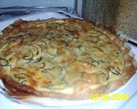 Quiche à la courgette