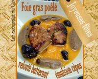 Une entrée festive, de réalisation facile et aux saveurs de sous bois...La douceur de la courge, la rondeur du marron, le parfum des cèpes....se marient avec le foie…