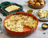 Tartiraclette façon smashed potatoes