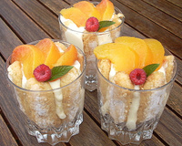 Charlottes aux pêches