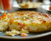 Gratin de pommes de terre et surimi