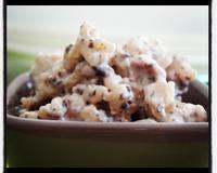 Ce risotto est une pure merveille. Les champignons frais se marient très bien avec le Ricard.