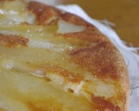 Gâteau renversé à la vanille et aux poires caramélisées