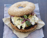 Bagel façon Bresse Bleu