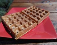 Une recette de gaufre aux protéines et au son de blé, sans beurre, facile à réaliser et délicieuse.