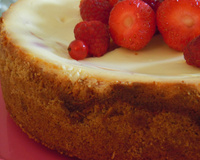 Le cheesecake vanille fruits rouges