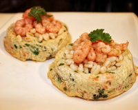 Flan de poisson à la thaïe